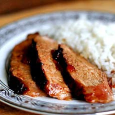 Grilled Pork Tenderloin with Orange Marmalade Glaze