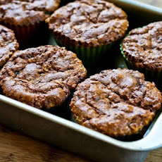 Low-Sugar and Flourless Zucchini Muffins with Pecans (Gluten-Free)