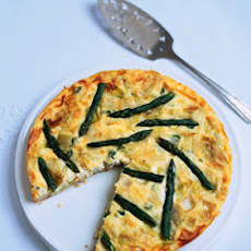 Asparagus Custard Tart