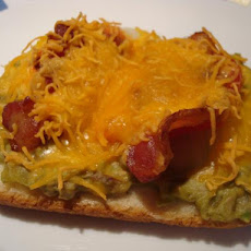 Mexican Open Faced Sandwich