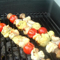 BBQ Tiger Prawn Kebabs