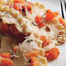 Pasta with Squash, Brown Butter and Rosemary