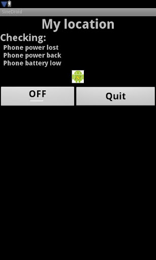 【免費社交App】SineDroid - Power Supply Alert-APP點子