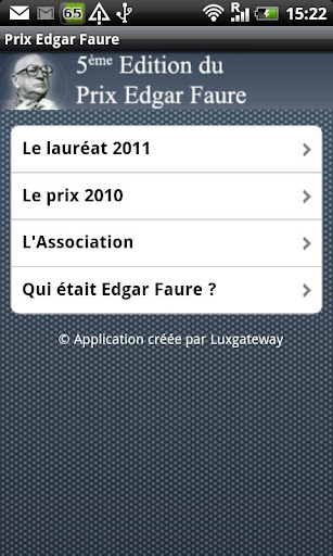 Le Prix Edgar Faure