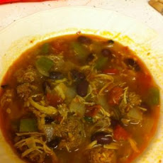 Chicken, Chorizo & Tortilla Soup