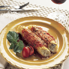Sausage and Cheese Manicotti