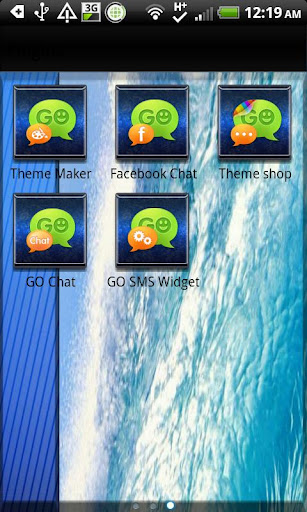 【免費個人化App】GO SMS - Beach Bum-APP點子