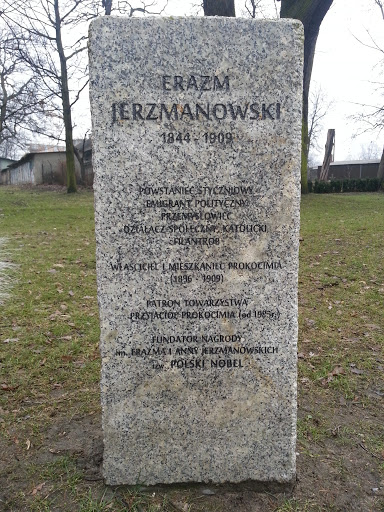 Tablica Pamiątkowa Erazm Jerzmanowski