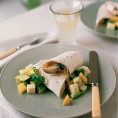 Turkey and Green Chile Burritos