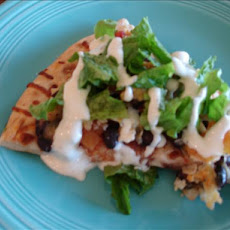 Jen's Tostada Pizza