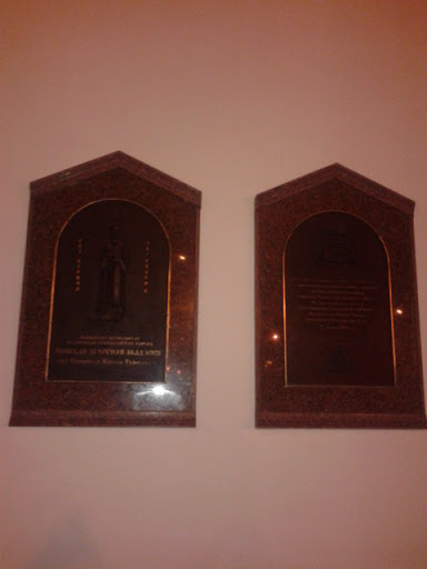 Plaques on Wall