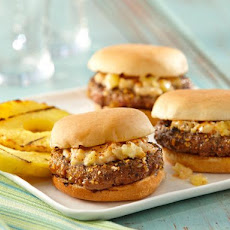 Bacon Turkey Burgers with Pineapple Aioli