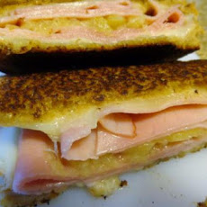 Grilled Ham, Pineapple and Swiss Sandwich