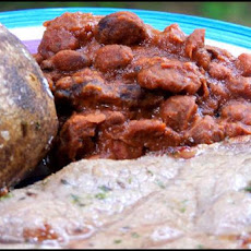 Southwestern Steak and Beans Crock Pot