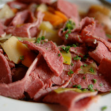 Corned Beef and Cabbage - Crock Pot