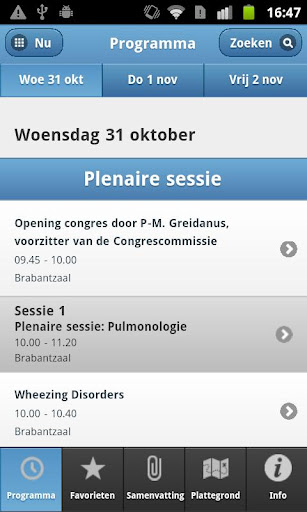 nvk-congres for android screenshot