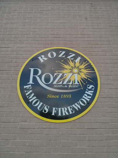 Rozzi Famous Fireworks Sign