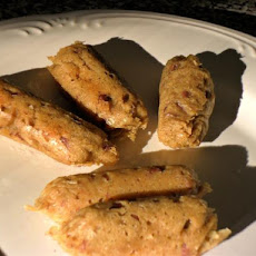 Homemade Vegetarian Smoky Breakfast Sausage Links