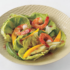 Shrimp, Mango, and Avocado Salad with Sweet Chili-Ginger Vinaigrette