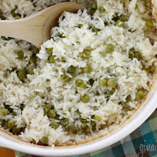 Baked Rice and Peas