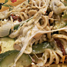 Sassy Pesto Pasta and Veggies
