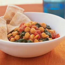 Chickpea and Spinach Curry