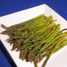 Apricot-Glazed Roasted Asparagus