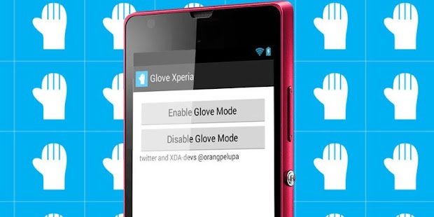 How to mod Glove Xperia 1.0 apk for laptop