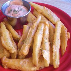 Homemade Crispy Seasoned French Fries