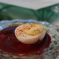 Saucy Deviled Eggs