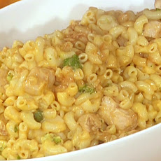 Mac and Cheddar Cheese with Chicken and Broccoli