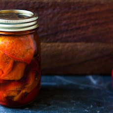Marinated Roasted Red Bell Peppers