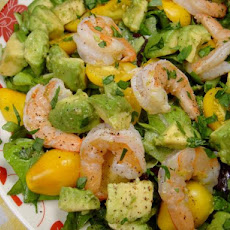 Shrimp, Avocado and Tomato Salad