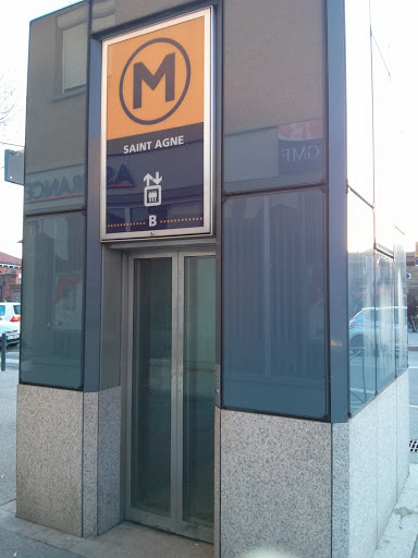 Station De Metro Saint-Agne