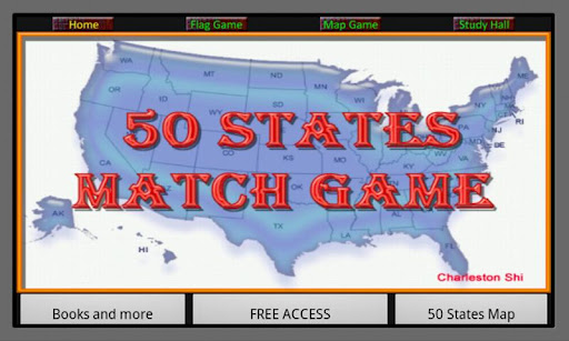 50 States Match Game