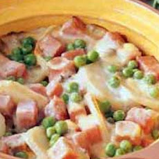 Potato Ham Bake