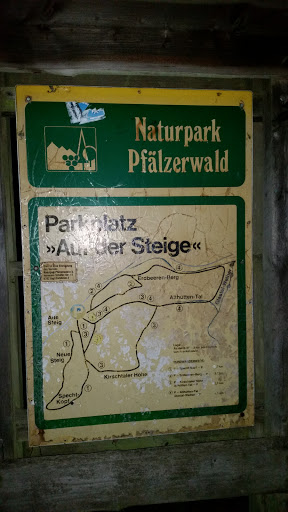 Wanderparkplatz Auf Der Steige - Naturpark Pfälzerwald