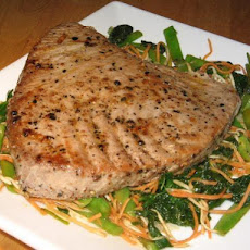 Salt and Sichuan (Szechuan) Pepper Tuna With Wasabi Mayonnaise