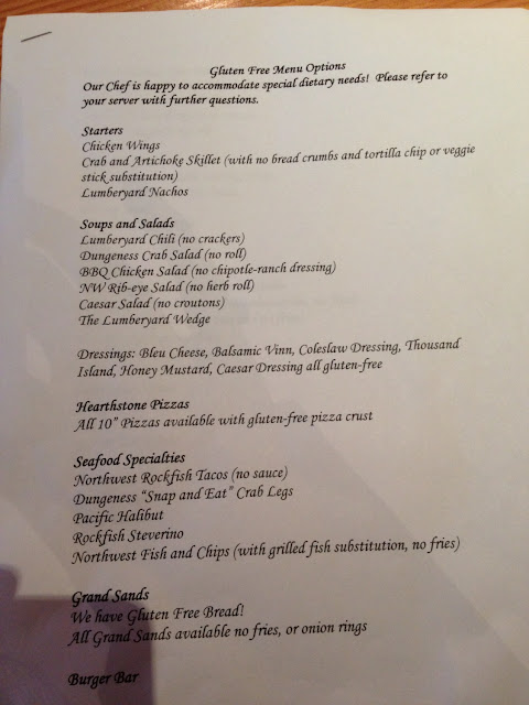 Use both the regular menu and gf menu to order