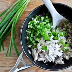 Toasted Sesame Quinoa with Chicken