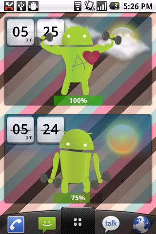 【免費工具App】Battery Cartoon Widget Upgrade-APP點子