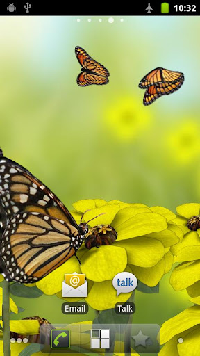 【免費個人化App】Beautiful Butterflies LWP FREE-APP點子