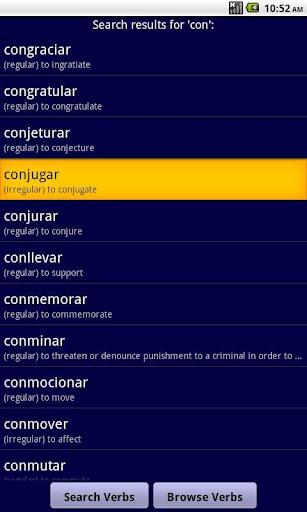 ProConjugate Spanish