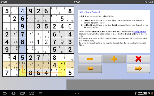 sudoku-10-000-free for android screenshot