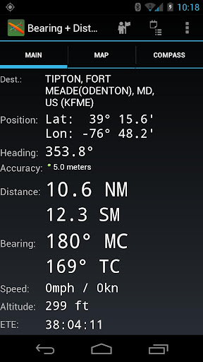 Bearing+Distance S C America