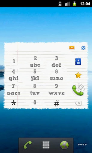 Impact T9 Dialer Widget