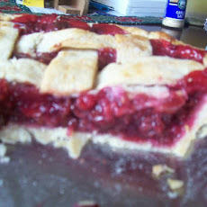 Cherry-Red Raspberry Pie