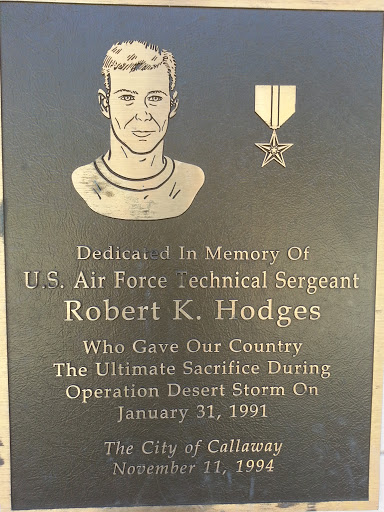 Technical Sergeant Robert K Hodges Memorial Pavilion