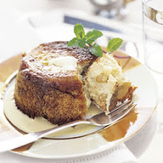 Pear Charlottes with Chamomile Crème Anglaise