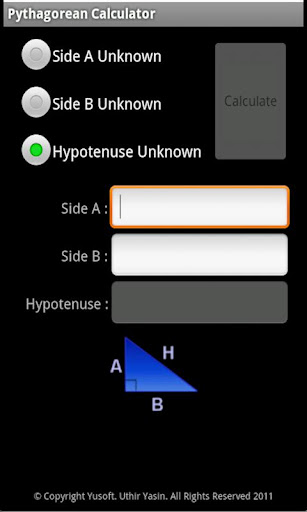 Pythagorean Calculator